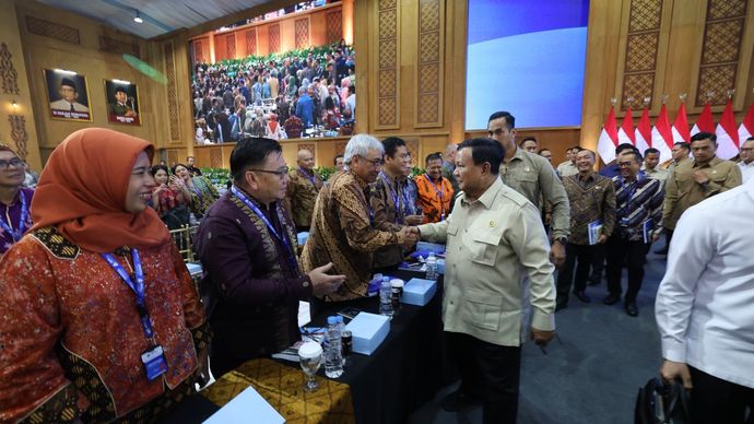 Prabowo Terima Usul dan Masukan dari Perguruan Tinggi: Saya Janji Baca dan Tindaklanjuti