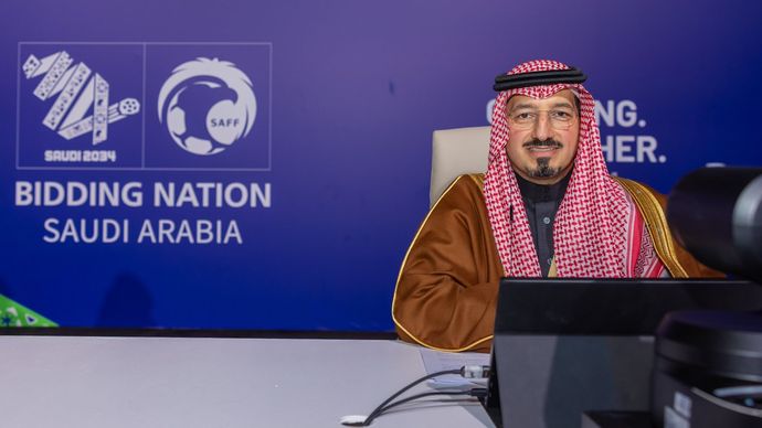  Presiden Federasi Sepakbola Arab Saudi (SAFF), Yasser Al Misehal