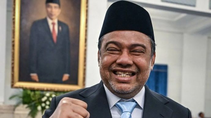 Arsip - Penasihat Khusus Presiden bidang Ketenagakerjaan dan Kesejahteraan Buruh Said Iqbal berpose usai dilantik Presiden Prabowo Subianto di Istana Negara, Jakarta, Senin, 8 Juni 2026. 