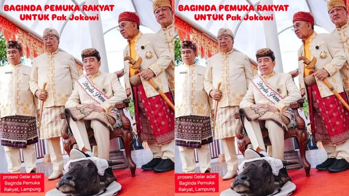 Jokowi di Lampung