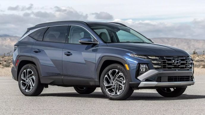 Hyundai Tucson 2025. (Foto: Istimewa via Carscoops) 