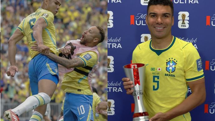 Casemiro jadi bintang