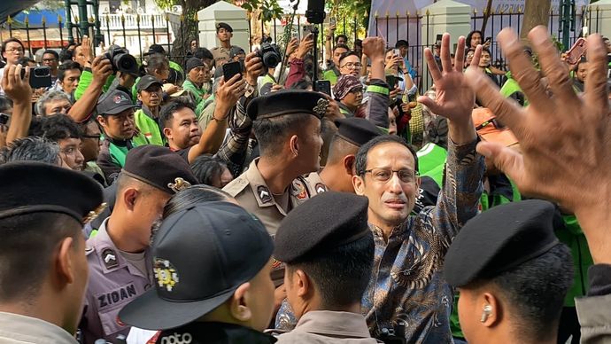 Menteri Pendidikan, Kebudayaan, Riset, dan Teknologi periode 2019-2024 Nadiem Anwar Makarim.
