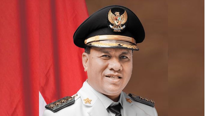 Bupati Kuantan Singingi Suhardiman Amby.