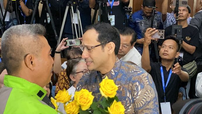 Sidang Vonis Nadiem Makarim