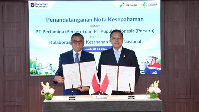 Pertamina dan Pupuk Indonesia Jajaki Kolaborasi Strategis untuk Perkuat Ketahanan Energi dan Pangan Nasional