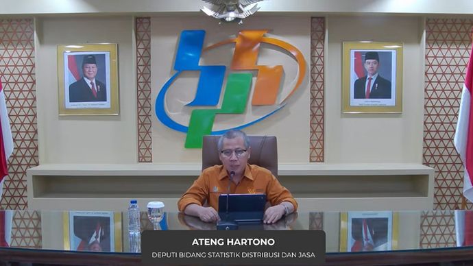 Deputi Bidang Statistik Distribusi dan Jasa BPS, Ateng Hartono