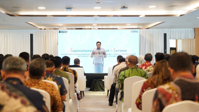 Direktur Human Capital &amp; Compliance BNI Munadi Herlambang.