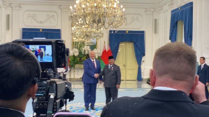 Prabowo Subianto menerima kunjungan kenegaraan balasan Presiden Belarus Alexander Lukashenko