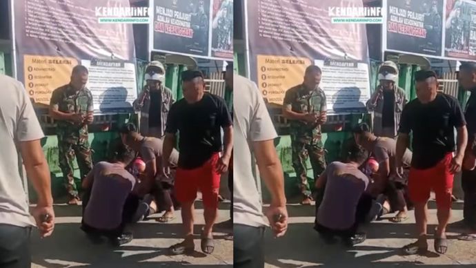 Seorang paman yang diduga orang dengan gangguan jiwa (ODGJ) berinisial D (27) nekat menyandera seorang bocah perempuan berusia 3 tahun menggunakan sebilah pisau di Dusun Osupinole, Desa Totombe Jaya, Kecamatan Sampara, Kabupaten Konawe, Sulawesi Tenggara (Sultra), Rabu (1/7/2026) sekitar pukul 07.00 Wita.