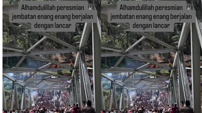 Jembatan Enang-enang di Aceh