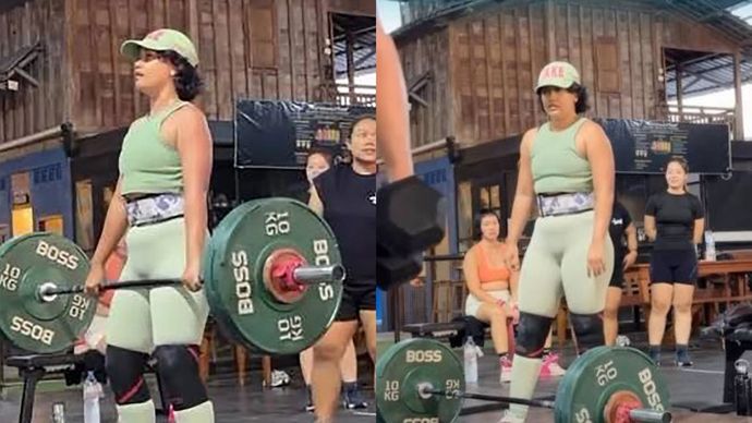 Nyimas Laula yang Viral Marah-marah di Gym