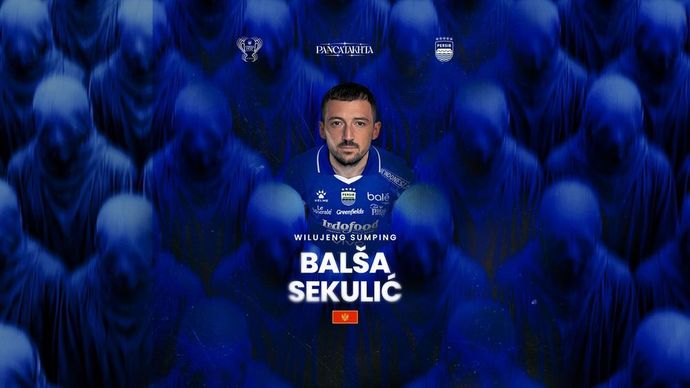 Persib Resmi Datangkan Striker Montenegro Balsa Sekulic dengan Kontrak Dua Tahun
