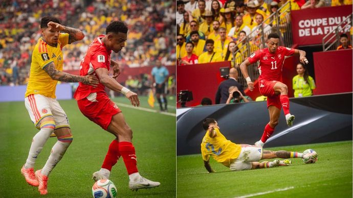 Swiss vs Kolombia