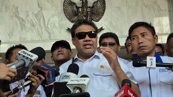 Penasihat Khusus Presiden RI Bidang Ketenagakerjaan dan Kesejahteraan Buruh, Said Iqbal, mengumumkan bahwa aksi ribuan buruh yang sebelumnya direncanakan berlangsung di depan Kantor Kementerian Keuangan pada Kamis 9 Juli 2026 resmi dibatalkan. 
