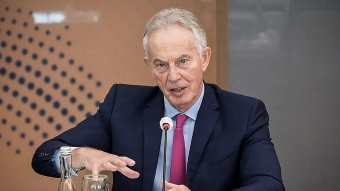 Arsip - Mantan Perdana Menteri Inggris yang juga pendiri organisasi nirlaba Tony Blair Institute, Tony Blair.
