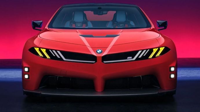 BMW M Concept Neue Klasse. (Foto: Istimewa via Carscoops) 