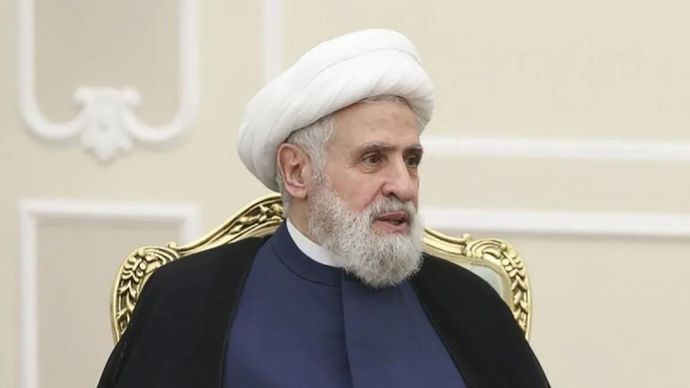 Arsip foto - Wakil Sekretaris Jenderal Hizbullah Sheikh Naim Qassem di Teheran, Iran pada 29 Juli 2024