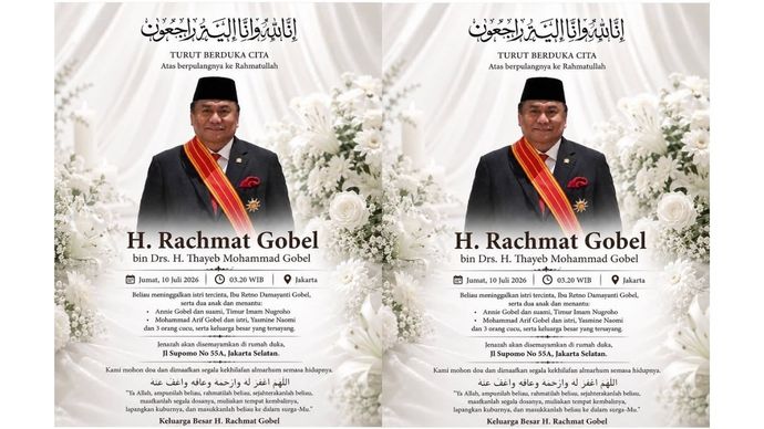 Kabar duka Rachmat Gobel
