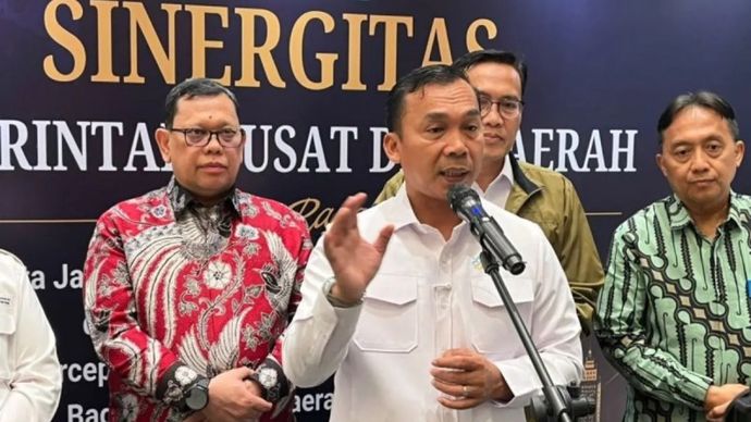 Menteri Kependudukan dan Pembangunan Keluarga (Mendukbangga)/Kepala BKKBN Wihaji dalam kegiatan Sinergitas Pemerintah Pusat dan Daerah dalam rangka Peta Jalan Pembangunan Kependudukan (PJPK) di Cibinong, Kabupaten Bogor, Jawa Barat, Senin, 13 Juli 2026. 