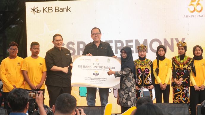 Peringati HUT ke-56, KB Bank Perkuat Kontribusi Sosial bagi UMKM,  Karyawan, dan Pendidikan.