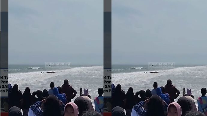 Remaja 14 Tahun Hilang Terseret Ombak Pantai Muaro Putuih