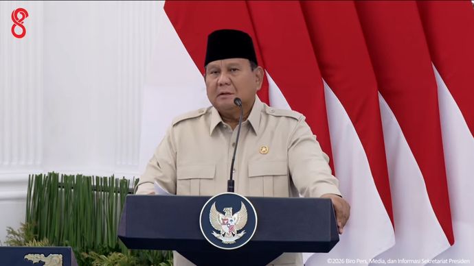 Prabowo Subiatano dalam Groundbreaking PSN Blok Masela