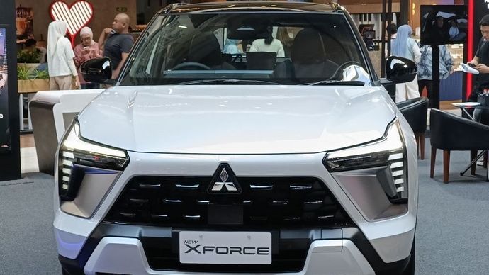 PT Mitsubishi Motors Krama Yudha Sales Indonesia (MMKSI) resmi meluncurkan Mitsubishi New Xforce di Indonesia pada Kamis (16/7/2026). (Foto: Adiantoro/NTV)