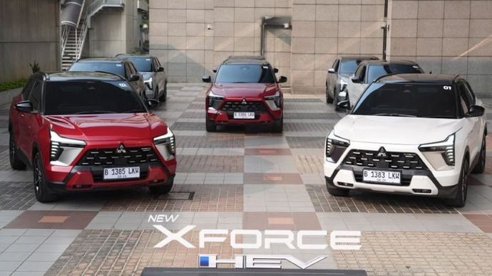 PT Mitsubishi Motors Krama Yudha Sales Indonesia (MMKSI) resmi menghadirkan Mitsubishi New Xforce di Indonesia. (Foto: Dok/Istimewa/MMKSI/Adiantoro/NTV)