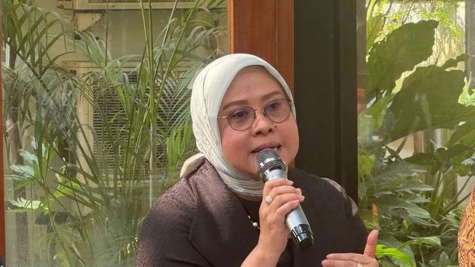 Direktur Pelindungan WNI (PWNI) Kementerian Luar Negeri (Kemlu) RI Heni Hamidah dalam media gathering di Jakarta, Rabu, 1 Juli 2026.
