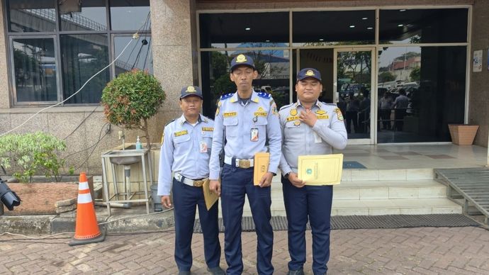 Petugas Dishub DKI Raih Penghargaan