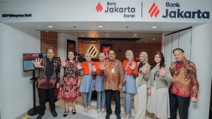Bank Jakarta Resmikan New Look Branch KCP Kebayoran Park, Hadirkan Wajah Baru yang Lebih Modern.