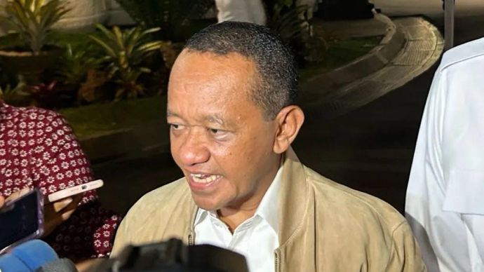 Menteri Energi dan Sumber Daya Mineral (ESDM) Bahlil Lahadalia di Kompleks Istana Kepresidenan
