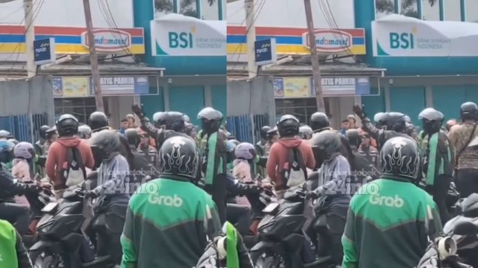 Ojol Tewas dihantam Truk