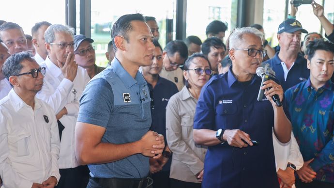 Menko AHY Tinjau Bali Maritime Tourism Hub.