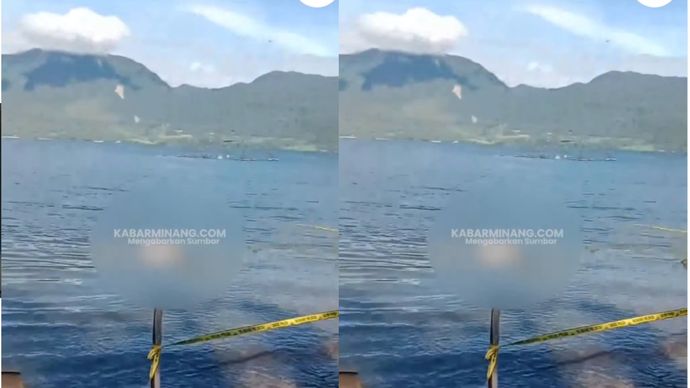 Jasad  ditemukan terapung di pinggir Danau Singkarak, kawasan Nagari Batu Taba, Kecamatan Batipuh Selatan, Kabupaten Tanah Datar, Sumatera Barat, pada Selasa (21/7/2026) pagi.
