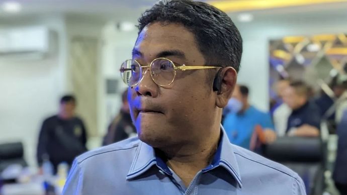 Arsif foto - Anggota Komite Eksekutif (Exco) PSSI Endri Erawan menyampaikan perkembangan terkait tim nasional Indonesia di Gedung Kemenpora, Jakarta, Jumat, 18 November 2022.