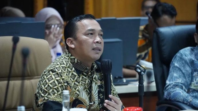 Mendukbangga/Kepala BKKBN Wihaji dalam rapat pengendalian program yang digelar di Kantor Kemendukbangga, Jakarta, pada Selasa, 21 Juli 2026. 