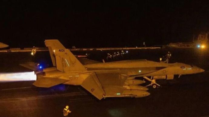 Arsip - Pasukan Komando Pusat AS (CENTCOM) melancarkan serangan udara mengawali operasi terhadap target Houthi yang didukung Iran di seluruh Yaman, pada, 15 Maret 2025