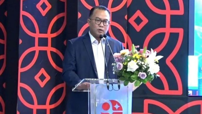 Tangkapan layar - Kepala Badan Riset dan Inovasi Nasional (BRIN) Arif Satria dalam Sidang Terbuka Orasi Ilmiah Profesor Riset di Jakarta