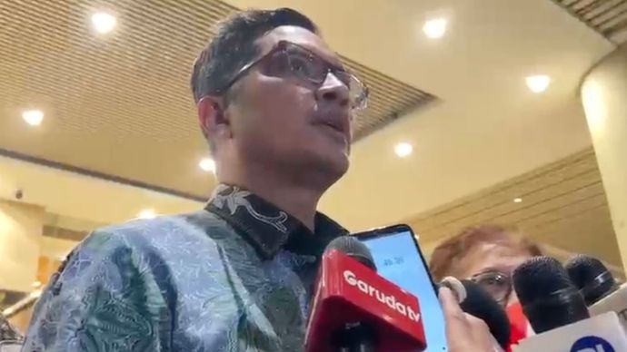 Advokat Febri Diansyah.