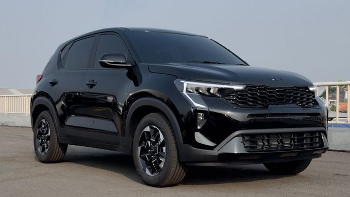The new Kia Sonet Limited Black Edition. (Foto: Dok/Istimewa) 