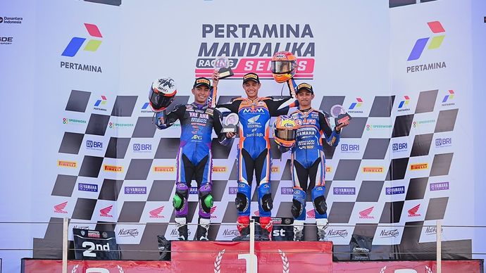  Pertamina Mandalika Racing Series 2026 Round 3 yang diselenggarakan di Pertamina Mandalika International Sirkuit, Lombok Tengah, Lombok, Nusa Tenggara Barat pada Minggu (26/7).