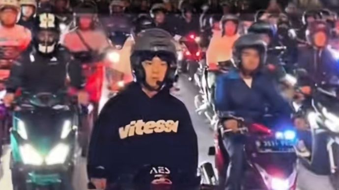 Aksi konvoi bundaran HI diduga tak berizin 