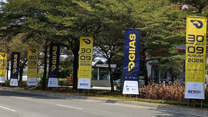 Pameran otomotif GIIAS 2026 bakal berlangsung di ICE BSD City, Kabupaten Tangerang, Banten, pada 30 Juli-9 Agustus 2026. (Foto: Adiantoro/NTV)