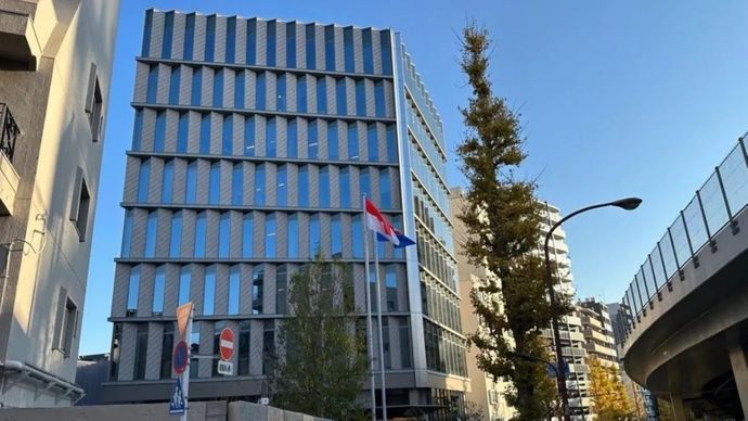 Gedung KBRI di Tokyo, Jepang. 