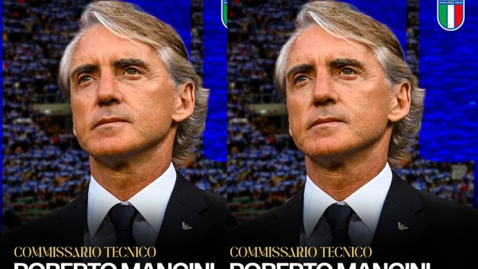Roberto Mancini resmi ditunjuk sebagai pelatih anyar Timnas Italia oleh Federasi Sepak Bola Italia (FIGC) menggantikan posisi yang sebelumnya ditempati oleh Gennaro Gattuso.