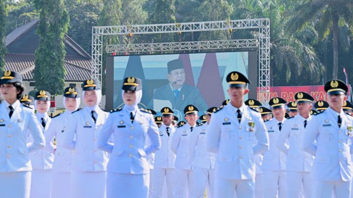 Momen Haru dan Kebanggaan Orang Tua Selimuti Pelantikan Pamong Praja Muda Angkatan XXXIII IPDN Tahun 2026