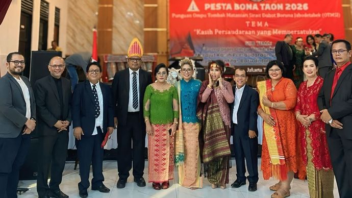 Kapolri diapresiasi oleh marga Sirait se-Jabodetabek. 