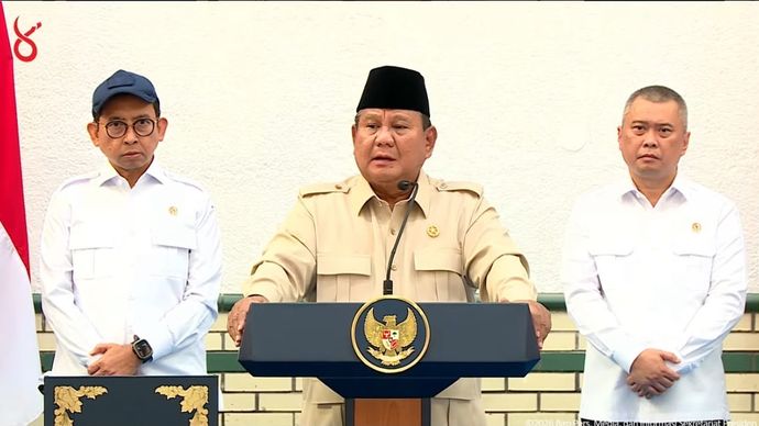 Prabowo Subianto dalam Peresmian Renovasi Cagar Budaya Stasiun Semarang Tawang